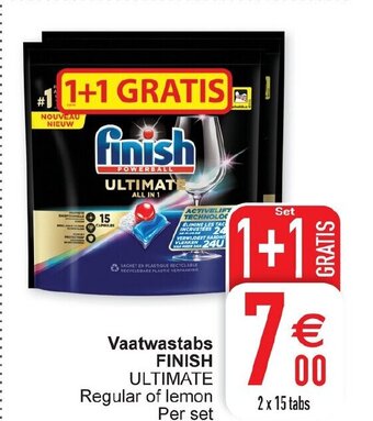 Cora Vaatwastabs finish aanbieding