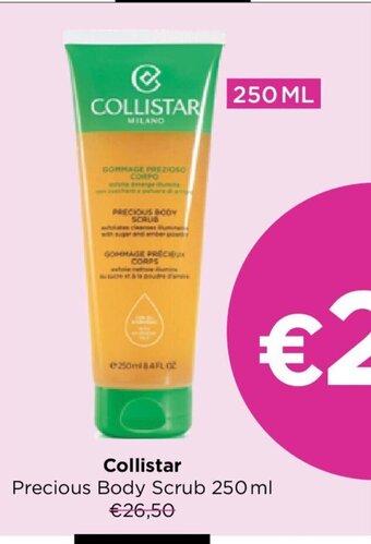 ICI PARIS XL Collistar Precious Body Scrub 250 ml aanbieding