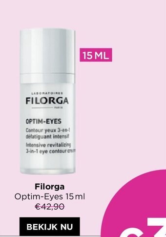 ICI PARIS XL Filorga Optim-Eyes 15 ml aanbieding