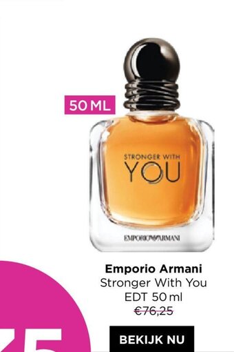 ICI PARIS XL Emporio Armani Stronger With You EDT 50 ml aanbieding