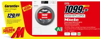 MediaMarkt Miele Powerwash (WCG 370 WCS) Wasmachine voorlader aanbieding