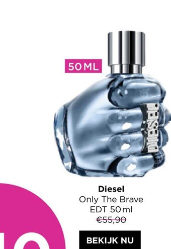 ICI PARIS XL Diesel Only The Brave EDT 50 ml aanbieding