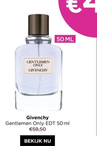ICI PARIS XL Givenchy Gentlemen Only EDT 50 ml aanbieding