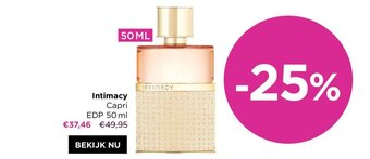ICI PARIS XL Intimacy Capri EDP 50 ml aanbieding