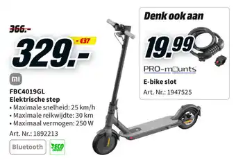 FBC4019GL Elektrische step