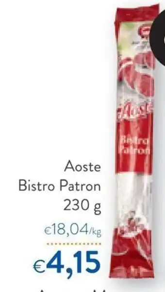 Aoste Bistro Patron 230 g