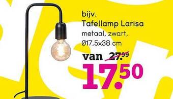Leen Bakker Tafellamp Larisa aanbieding