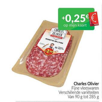 Intermarché Charles Olivier Fijne Vleeswaren aanbieding