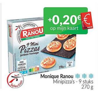 Intermarché Monique Ranou Minipizza's aanbieding