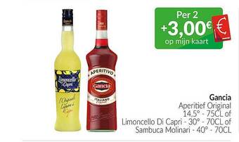 Intermarché Gancia Aperitief Original aanbieding