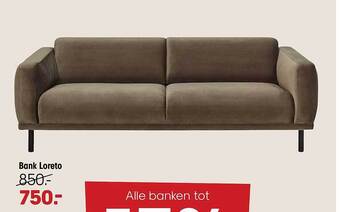 Kwantum Bank Loreto aanbieding