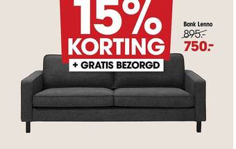Kwantum Bank Lenno aanbieding