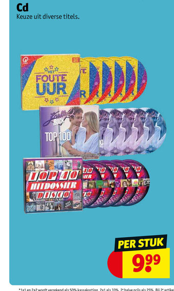 Kruidvat Cd aanbieding