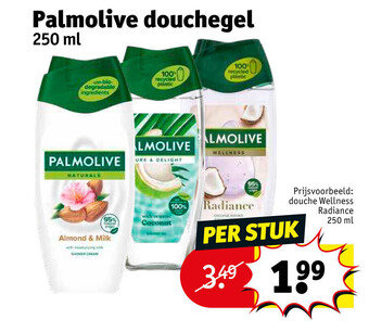 Kruidvat Palmolive douchegel 250 ml aanbieding
