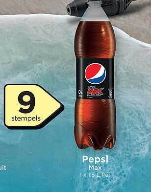 BelBev Pepsi Max aanbieding