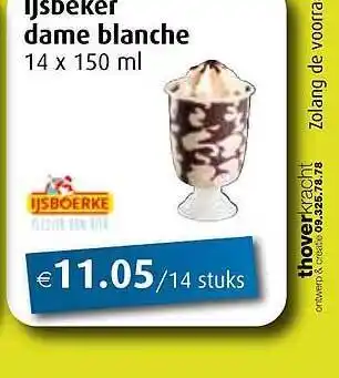 Isjbeker Dame Blanche
