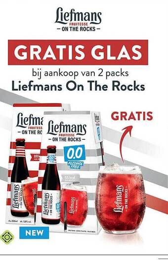 BelBev Liefmans On The Rocks aanbieding