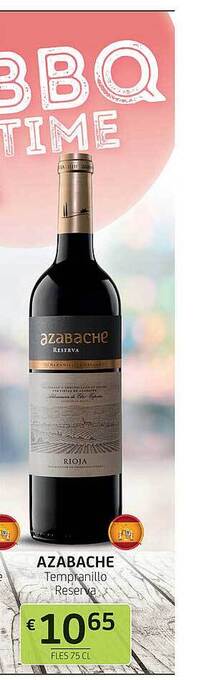 BelBev Azabache Tempranillo Reserva aanbieding