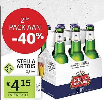 BelBev Stella Artois aanbieding