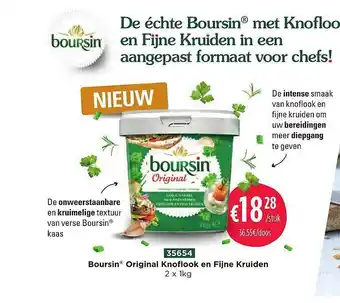 Boursin Original Knoflook En Fijne Kruiden