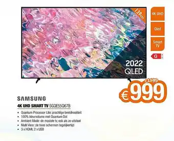 Expert Samsung 4k Uhd Smart Tv aanbieding