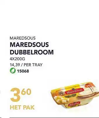 Bidfood Maredsous Dubbelroom aanbieding
