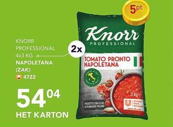 Bidfood Knorr Professional Napoletana aanbieding