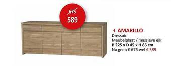 Weba Amarillo Dressoir aanbieding