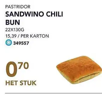 Sandwino Chili Bun