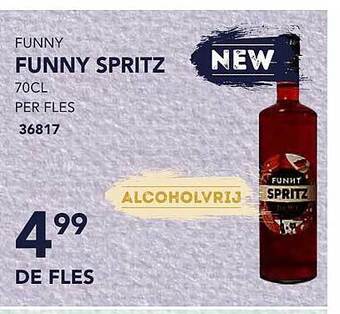 Bidfood Funny Spritz aanbieding