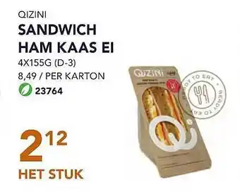 Sandwich Ham Kaas Ei