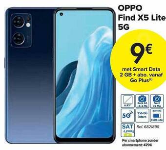 Carrefour Oppo Find X5 Lite 5g aanbieding