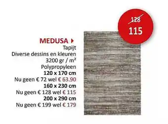 Weba Medusa Tapijt aanbieding