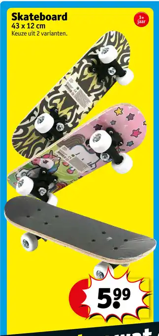 Skateboard 43 x 12 cm