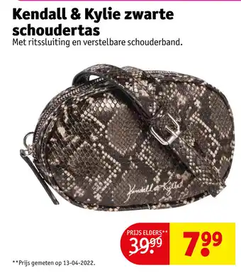 Kendall & Kylie zwarte schoudertas