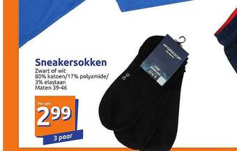Action Sneakersokken aanbieding