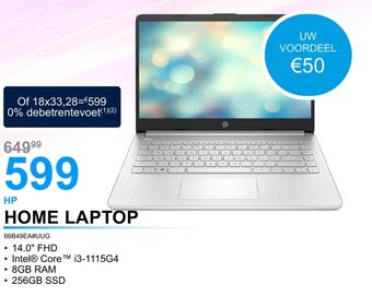 AUVA HP Home Laptop aanbieding