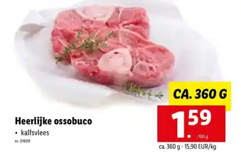 Lidl Heerlijke ossobuco 360g aanbieding