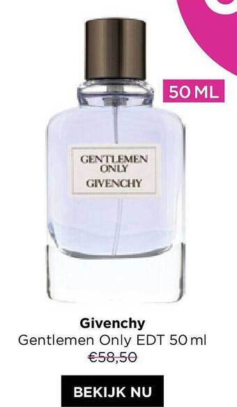 ICI PARIS XL Givenchy Gentlemen Only Edt 50 Ml aanbieding