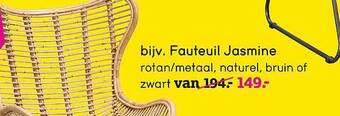 Leen Bakker Fauteuil Jasmine aanbieding