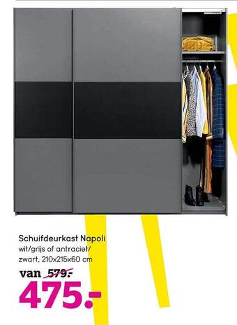 Schuifdeurkast Napoli