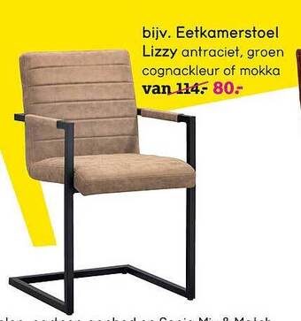 Leen Bakker Eetkamerstoel Lizzy aanbieding
