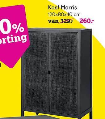 Leen Bakker Kast Morris aanbieding