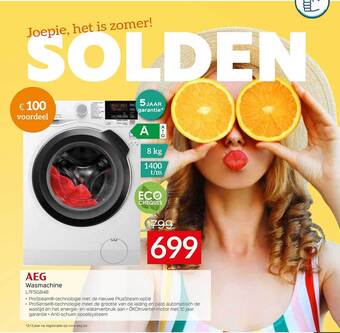 Selexion Aeg Wasmachine aanbieding
