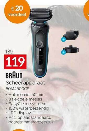 Selexion Braun Scheerapparaat aanbieding