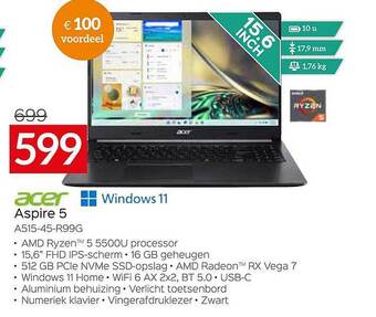 Selexion Acer Aspire 5 aanbieding
