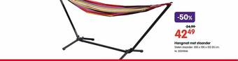 Fun Hangmat Met Staander aanbieding