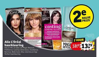 Kruidvat L'oréal Haarkleuring aanbieding