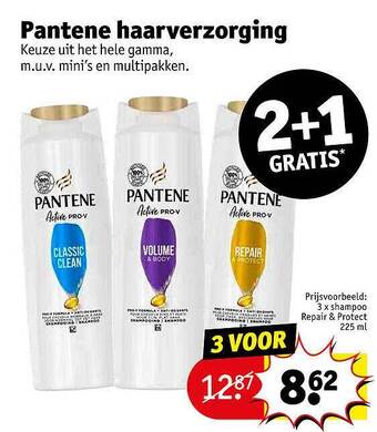 Kruidvat Pantene Haarverzorging aanbieding