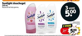 Kruidvat Sunlight Douchegel aanbieding